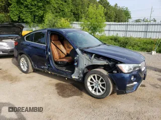 2018 BMW X4 xDrive28i with VIN 5UXXW3C5XJ0T83029, listed as a Copart auction lot 60193735 with 111,235 mi miles and Clean title. Bid and sale history available at DreamBid. Image 4.