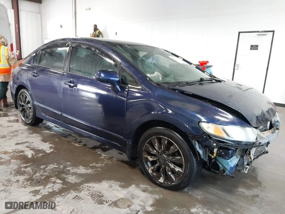 2010 Honda Civic Sdn EX with VIN 19XFA1F88AE008804, listed as a IAAI auction lot 41720695 with 221,503 mi miles. Bid and sale history available at carsss.com. Image 1.