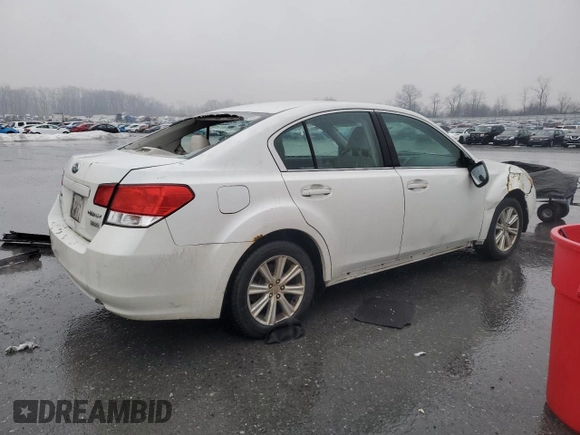 2010 Subaru Legacy Premium All-Weather Anniversary with VIN 4S3BMBC61A3226377, listed as a Copart auction lot 43510925 with 125,468 mi miles and Salvage Title. Bid and sale history available at DreamBid. Image 3.