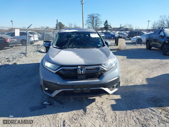 2021 Honda CR-V EX with VIN 2HKRW2H58MH657588, listed as a IAAI auction lot 40989607 with 24,397 mi miles. Bid and sale history available at carsss.com. Image 12.