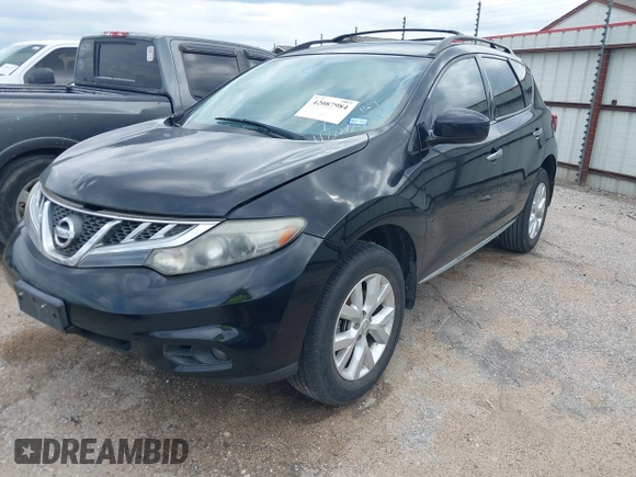 2014 Nissan Murano SV with VIN JN8AZ1MU3EW402598, listed as a IAAI auction lot 42087984 with 180,705 mi miles and . Bid and sale history available at carsss.com. Image 18.