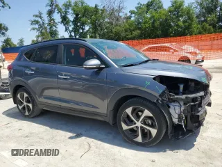 2016 Hyundai Tucson Limited with VIN KM8J33A22GU209297, listed as a Copart auction lot 54689985 with 108,674 mi miles and Salvage Title. Bid and sale history available at DreamBid. Image 4.