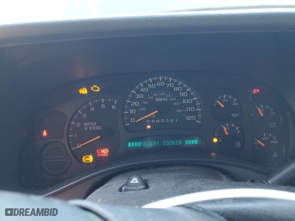 2006 Chevrolet Silverado 1500 LT1 with VIN 2GCEC13T261223050, listed as a Copart auction lot 44724155 with 332,620 mi miles and Salvage Title. Bid and sale history available at carsss.com. Image 9.