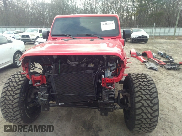 2022 Jeep Wrangler Unlimited Sahara with VIN 1C4JJXP62NW136932, listed as a IAAI auction lot 41486025 with 36,986 mi miles and . Bid and sale history available at DreamBid. Image 13.