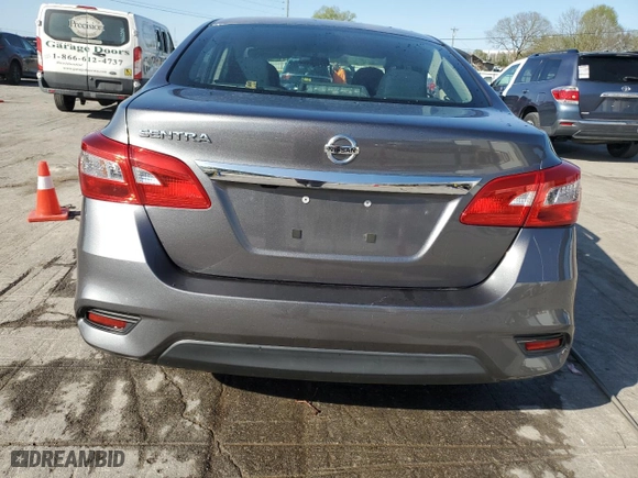 2019 Nissan Sentra SV with VIN 3N1AB7AP5KY337472, listed as a Copart auction lot 52209835 with 19,237 mi miles and Salvage Title. Bid and sale history available at carsss.com. Image 6.