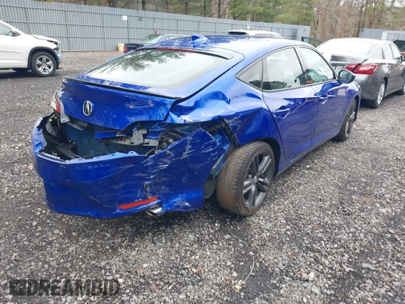 2023 Acura Integra w/A-Spec Package with VIN 19UDE4H36PA021160, listed as a IAAI auction lot 41804773 with 19,312 mi miles and . Bid and sale history available at DreamBid. Image 4.