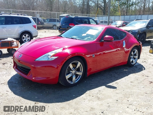 2009 Nissan 370Z Touring with VIN JN1AZ44E69M405179, listed as a IAAI auction lot 41762303 with 132,853 mi miles and . Bid and sale history available at DreamBid. Image 2.