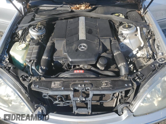2004 Mercedes-Benz S-Class 4.3L with VIN WDBNG70JX4A424402, listed as a Copart auction lot 85068814 with 169,431 mi miles and Salvage Title. Bid and sale history available at carsss.com. Image 11.
