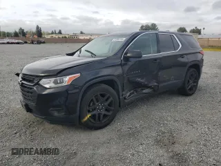 2019 Chevrolet Traverse LS with VIN 1GNERFKW2KJ285255, listed as a Copart auction lot 51008745 with 55,088 mi miles and Salvage Title. Bid and sale history available at carsss.com. Image 1.