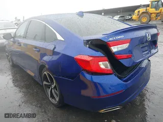 2018 Honda Accord Sedan Sport 1.5T with VIN 1HGCV1F36JA074736, listed as a IAAI auction lot 41784715 with 125,964 mi miles. Bid and sale history available at carsss.com. Image 3.