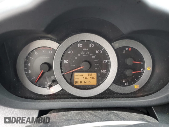 2006 Toyota RAV4 Sport with VIN JTMZK32V165004355, listed as a Copart auction lot 61641575 with 176,180 mi miles and Salvage title. Bid and sale history available at DreamBid. Image 9.