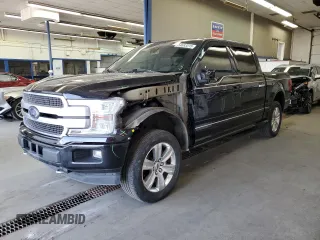 2018 Ford F-150 XL z VIN 1FTFW1E19JFD30055, wystawiony jako Copart lot #54683515 z przebiegiem 101 820 mil mil oraz Szkoda całkowita • Salvage title. Historia ofert i sprzedaży dostępna na DreamBid. Obrazek 1.