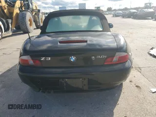2002 BMW Z3 2.5i with VIN 4USCN33432LK52173, listed as a Copart auction lot 70557454 with 0 mi miles and Salvage Title. Bid and sale history available at carsss.com. Image 10.