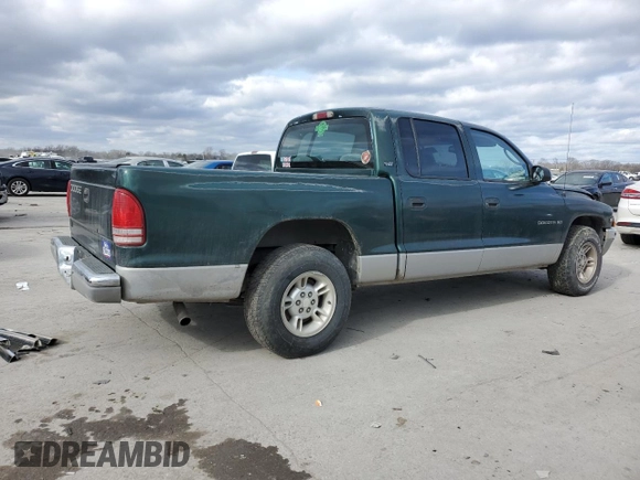 2000 Dodge Dakota Sport z VIN 1B7GL2AX6YS602043, wystawiony jako Copart lot #41380085 z przebiegiem 186 557 mil mil oraz Szkoda całkowita • Salvage title. Historia ofert i sprzedaży dostępna na DreamBid. Obrazek 3.