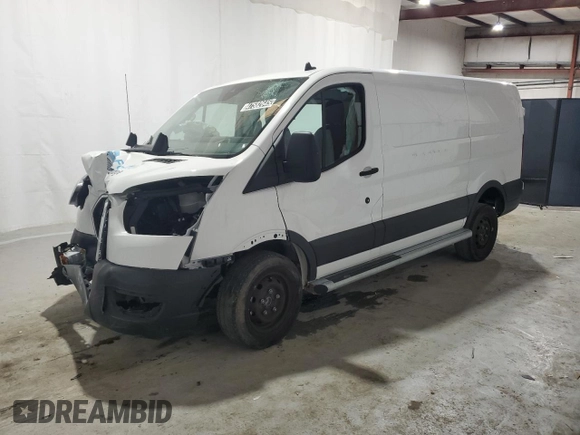 2024 Ford Transit Cargo with VIN 1FTBR1Y81RKA33444, listed as a Copart auction lot 47582645 with Not Provided miles and Clean Title. Bid and sale history available at DreamBid. Image 1.