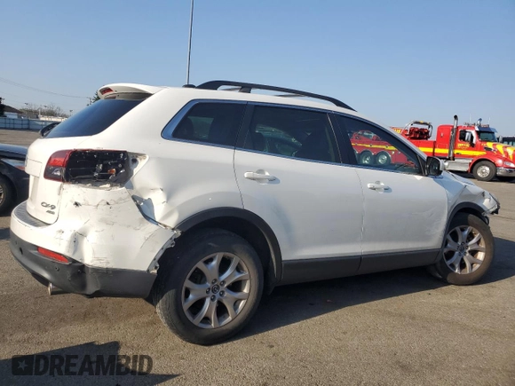 2015 Mazda CX-9 Touring with VIN JM3TB3CV3F0450497, listed as a Copart auction lot 53841845 with 124,550 mi miles and Salvage Title. Bid and sale history available at carsss.com. Image 3.