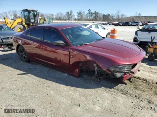 2019 Dodge Charger SXT with VIN 2C3CDXBG5KH661322, listed as a Copart auction lot 42689275 with 93,069 mi miles and Salvage Title. Bid and sale history available at carsss.com. Image 4.