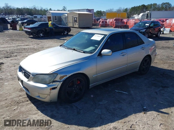 2002 Lexus IS 300/350 z VIN JTHBD192320051548, wystawiony jako IAAI lot #41748479 z przebiegiem 241 746 mil mil oraz . Historia ofert i sprzedaży dostępna na DreamBid. Obrazek 2.