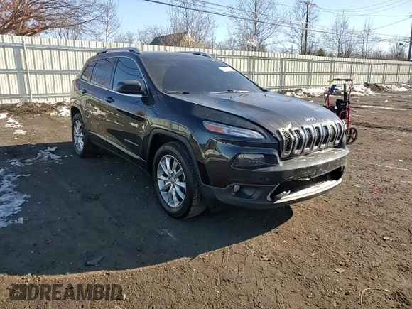 2015 Jeep Cherokee Limited with VIN 1C4PJMDB2FW768924, listed as a Copart auction lot 89294785 with 168,422 mi miles and Salvage Title. Bid and sale history available at carsss.com. Image 10.