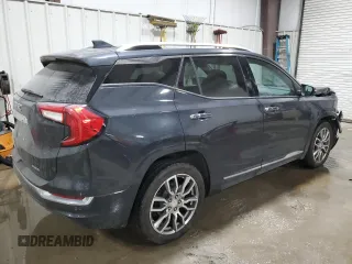 2022 GMC Terrain Denali with VIN 3GKALXEV2NL212602, listed as a Copart auction lot 42675245 with 23,893 mi miles and Salvage title. Bid and sale history available at DreamBid. Image 3.