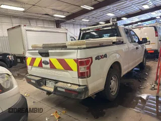2019 Ford F-150 XL with VIN 1FTFX1E58KKC92505, listed as a IAAI auction lot 41918866 with 152,970 mi miles. Bid and sale history available at carsss.com. Image 1.