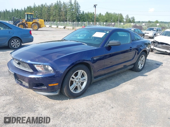 2011 Ford Mustang V6 with VIN 1ZVBP8AM9B5138207, listed as a IAAI auction lot 42565744 with 154,151 mi miles and . Bid and sale history available at DreamBid. Image 2.