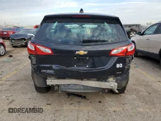 2020 Chevrolet Equinox LS z VIN 2GNAXSEV0L6202582, wystawiony jako Copart lot #84821374 z przebiegiem 56 524 mil mil oraz Szkoda całkowita • Salvage title. Historia ofert i sprzedaży dostępna na DreamBid. Obrazek 6.