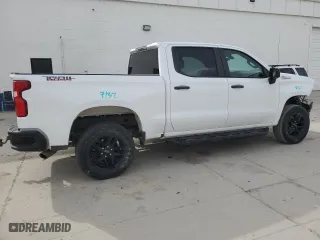 2019 Chevrolet Silverado 1500 Custom Trail Boss with VIN 1GCPYCEH3KZ236177, listed as a Copart auction lot 46128965 with 72,063 mi miles and Salvage Title. Bid and sale history available at carsss.com. Image 3.