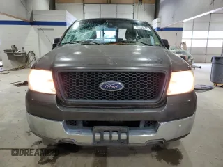 2005 Ford F-150 XL with VIN 1FTRF12W15KC15606, listed as a Copart auction lot 45539145 with 102,208 mi miles and Salvage Title. Bid and sale history available at carsss.com. Image 5.