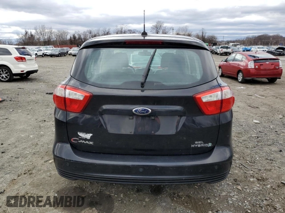 2013 Ford C-Max SEL with VIN 1FADP5BU3DL527373, listed as a Copart auction lot 47701035 with 95,845 mi miles and Salvage Title. Bid and sale history available at carsss.com. Image 6.