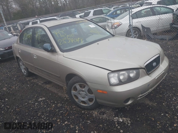 2001 Hyundai Elantra GLS z VIN KMHDN45D71U080537, wystawiony jako IAAI lot #42095959 z przebiegiem Nie podano mil oraz . Historia ofert i sprzedaży dostępna na DreamBid. Obrazek 1.
