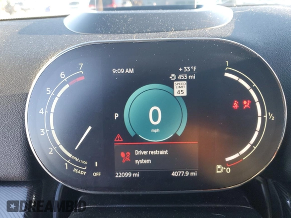 2023 MINI Countryman Cooper S with VIN WMZ83BR07P3P82007, listed as a Copart auction lot 88373725 with 22,099 mi miles and Salvage title. Bid and sale history available at DreamBid. Image 9.