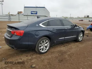 2018 Chevrolet Impala Premier with VIN 2G1125S30J9149785, listed as a Copart auction lot 53865465 with 82,582 mi miles and Salvage Title. Bid and sale history available at DreamBid. Image 3.