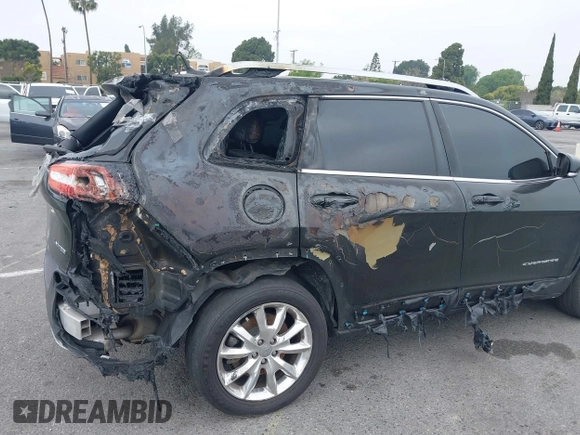 2015 Jeep Cherokee Limited with VIN 1C4PJLDS1FW516723, listed as a IAAI auction lot 41864178 with 93,867 mi miles and . Bid and sale history available at DreamBid. Image 6.