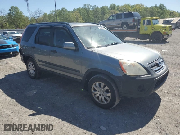 2005 Honda CR-V EX with VIN SHSRD78835U309803, listed as a Copart auction lot 54749835 with 195,808 mi miles and Salvage Title. Bid and sale history available at DreamBid. Image 4.