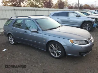 2008 Saab 9-5 with VIN YS3ED59G483508014, listed as a Copart auction lot 77747654 with 125,905 mi miles and Salvage Title. Bid and sale history available at carsss.com. Image 4.