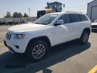 2014 Jeep Grand Cherokee Limited with VIN 1C4RJFBG6EC364091, listed as a Copart auction lot 59214045 with 114,319 mi miles and Salvage title. Bid and sale history available at DreamBid. Image 1.