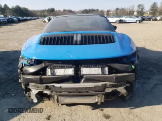 2023 Porsche 911 4S with VIN WP0BB2A9XPS234186, listed as a Copart auction lot 46608165 with 6,403 mi miles and Salvage Title. Bid and sale history available at DreamBid. Image 6.