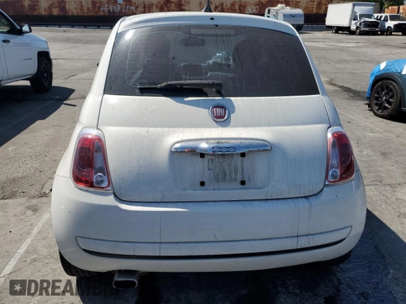 2017 FIAT 500 Pop z VIN 3C3CFFKR6HT700120, wystawiony jako Copart lot #52391825 z przebiegiem 54 197 mil mil oraz Szkoda całkowita • Salvage title. Historia ofert i sprzedaży dostępna na DreamBid. Obrazek 6.