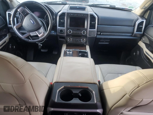 2019 Ford Expedition Platinum with VIN 1FMJU1LTXKEA56503, listed as a Copart auction lot 45657785 with 104,839 mi miles and Salvage Title. Bid and sale history available at carsss.com. Image 8.