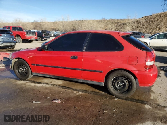 2000 Honda Civic DX with VIN 2HGEJ6348YH102076, listed as a Copart auction lot 47065905 with 198,093 mi miles and Salvage Title. Bid and sale history available at carsss.com. Image 2.