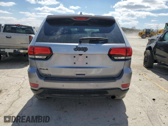 2016 Jeep Grand Cherokee Limited 75th Anniversary with VIN 1C4RJFBG2GC344181, listed as a Copart auction lot 53053525 with 138,726 mi miles and Salvage Title. Bid and sale history available at DreamBid. Image 6.
