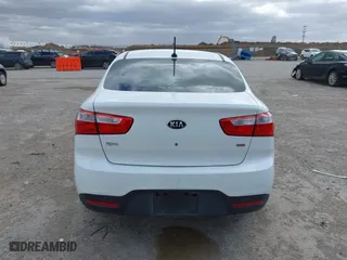 2013 Kia Rio LX with VIN KNADM4A3XD6236578, listed as a IAAI auction lot 41722410 with 174,894 mi miles. Bid and sale history available at carsss.com. Image 16.