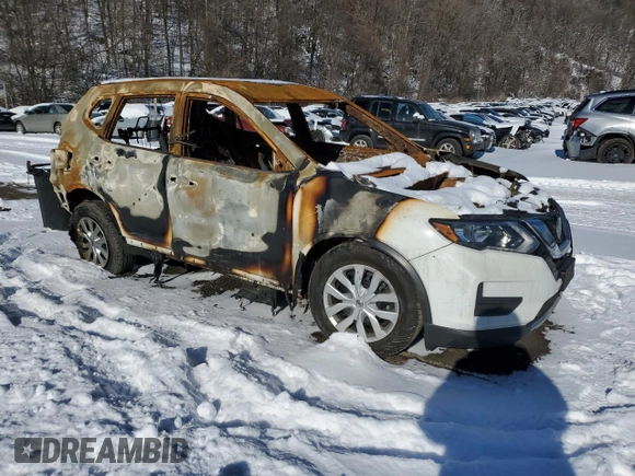 2019 Nissan Rogue SV with VIN KNMAT2MV5KP538037, listed as a Copart auction lot 86209614 with 0 mi miles and Non Repairable. Bid and sale history available at carsss.com. Image 4.