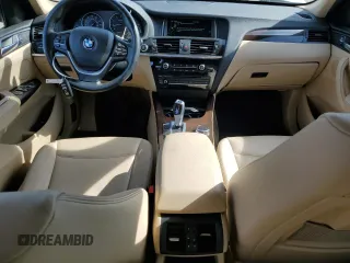 2015 BMW X3 xDrive28i with VIN 5UXWX9C50F0D46867, listed as a Copart auction lot 54896695 with 139,798 mi miles and Salvage Title. Bid and sale history available at DreamBid. Image 8.