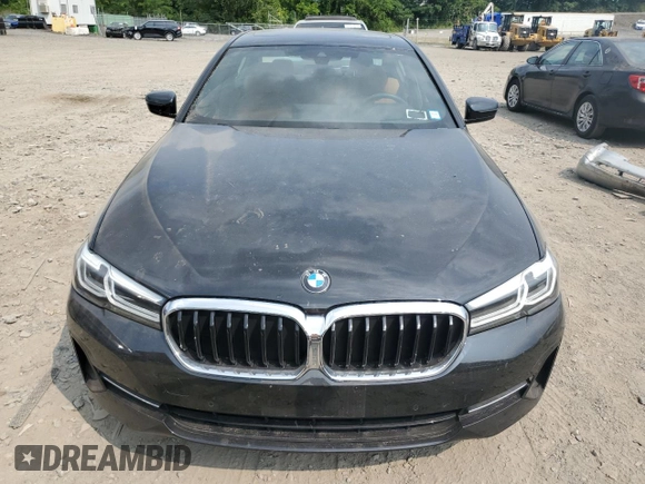 2023 BMW 5 Series 540i xDrive with VIN WBA73BJ05PWY16917, listed as a Copart auction lot 66885104 with 13,421 mi miles and Salvage Title. Bid and sale history available at carsss.com. Image 5.