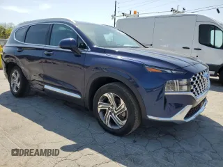 2022 Hyundai Santa Fe SEL with VIN 5NMS24AJ9NH460931, listed as a Copart auction lot 54148015 with 29,139 mi miles and Salvage Title. Bid and sale history available at DreamBid. Image 4.