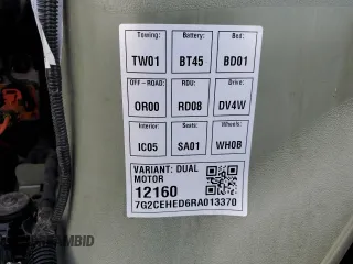 2024 Tesla Cybertruck z VIN 7G2CEHED6RA013370, wystawiony jako Copart lot #69230494 z przebiegiem Nie podano mil oraz Szkody całkowita. Historia ofert i sprzedaży dostępna na DreamBid. Obrazek 12.