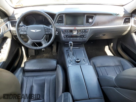2016 Hyundai Genesis 3.8L with VIN KMHGN4JE2GU116140, listed as a Copart auction lot 59967204 with 134,966 mi miles and Salvage Title. Bid and sale history available at carsss.com. Image 8.