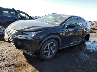2021 Lexus NX with VIN JTJGJRDZ3M2148899, listed as a Copart auction lot 42243535 with 9,920 mi miles and Salvage Title. Bid and sale history available at carsss.com. Image 1.